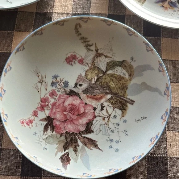 W.S George Fine China Plates by Cyndy Callog . Floral Fancies Collection - Picture 7 of 7